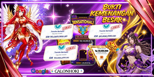 BUKTI KEMENANGAN MEMBER BERMAIN DI CALONHOKI